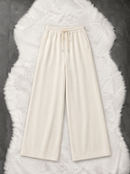White Flapper Trouser