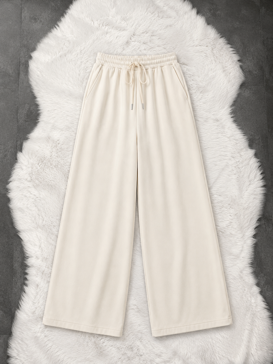 White Flapper Trouser