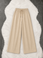 Beige Flapper Trouser