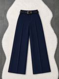 Navy Blue Formal Pants