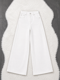 White Wide Leg Jeans