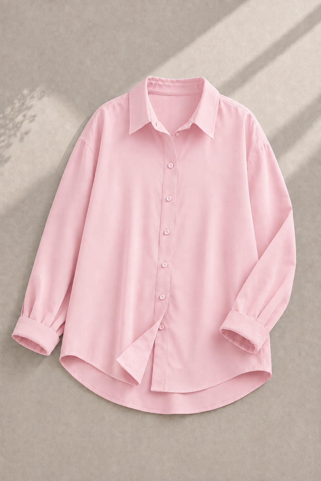 Baby-Pink Button Down Shirt
