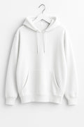 White Basic Hoodie