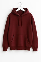 Burgundy Basic Hoodie