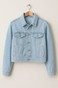 Baby Blue Denim Jacket