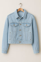 Baby Blue Denim Jacket
