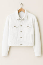 White Denim Jacket