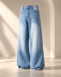 Vintage Iceblue Shaded Jeans